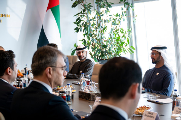 Zayed bin Hamdan Engages with Azerbaijan Economy Minister Zayed bin Hamdan Engages with Azerbaijan Economy Minister
