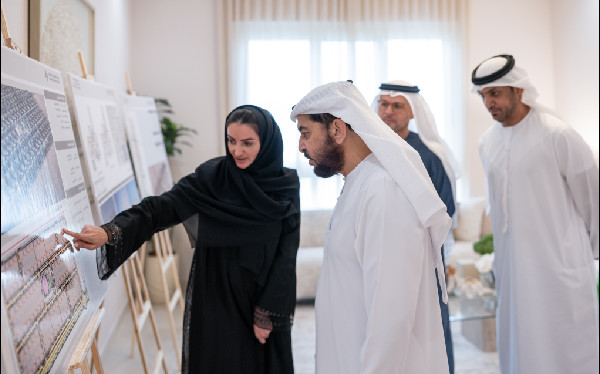 Hamdan bin Zayed Reviews Sila Projects Progress