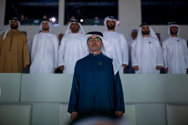 Hazza bin Zayed at Union Oasis Show