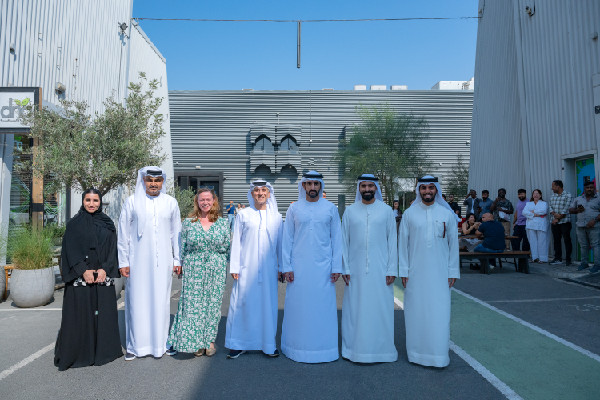Hamdan bin Mohammed Visits Alserkal Avenue