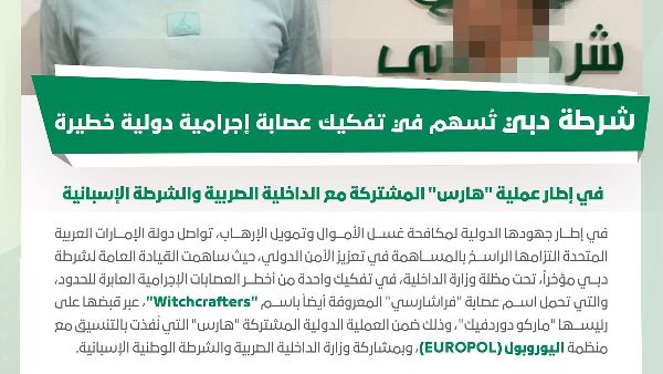 Dubai Police Arrest International Gang Leader Dubai Police Arrest International Gang Leader