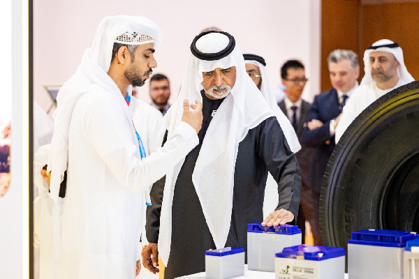 Nahyan bin Mubarak at Automechanika Dubai 2025