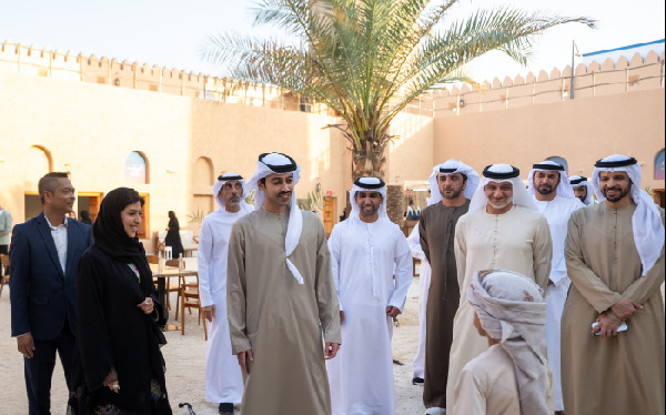 Inauguration of Al Ghadeer Crafts Pavilion