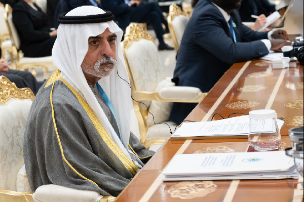 Sheikh Nahyan Leads UAE at Peace Forum