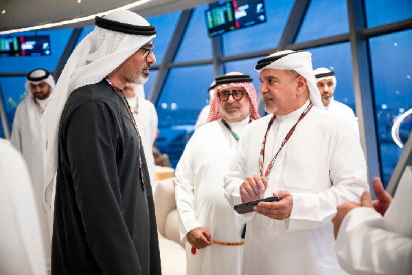 Abu Dhabi Crown Prince at Formula 1 Final