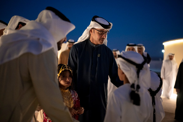 Hazza bin Zayed at Union Oasis Show
