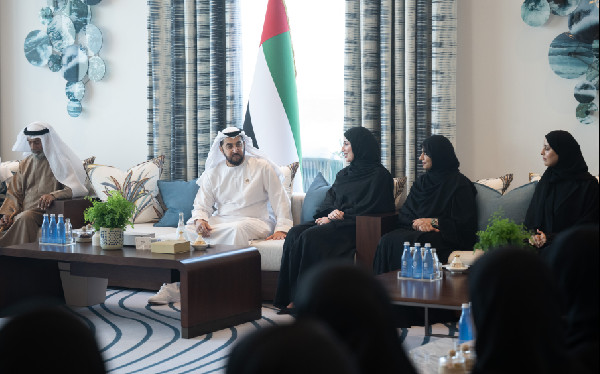 Hamdan bin Zayed Meets Senior Citizens