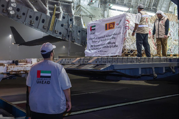 UAE Provides Relief Aid for Sri Lanka Floods