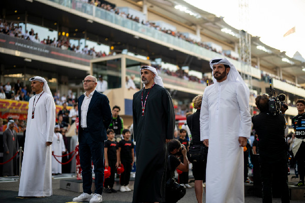 Crown Prince Attends Formula 1 Finale