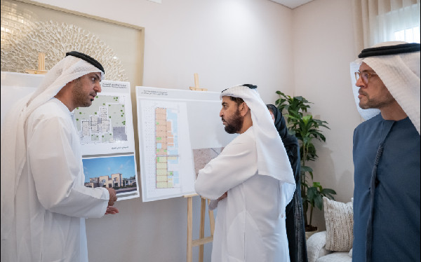 Hamdan bin Zayed Reviews Sila Projects Progress