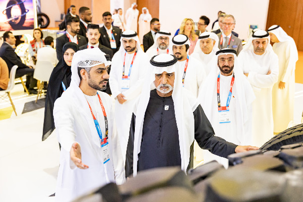 Nahyan bin Mubarak at Automechanika Dubai 2025