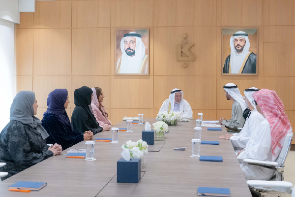 Emirates Writers Union Meets Sharjah Ruler