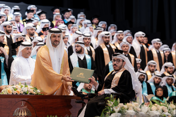 Sultan bin Ahmed at UoS Fall 2025 Graduation