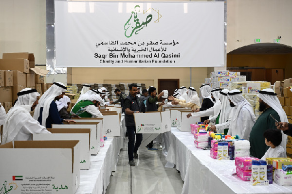 Saqr Ship Prepares Gaza Relief