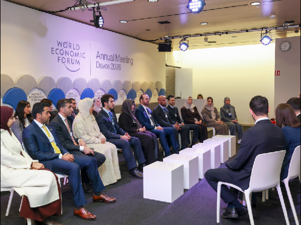 UAE Delegation at Davos 2026 Meets WEF
