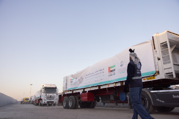 UAE Delivers First Batch of Aid to Gaza