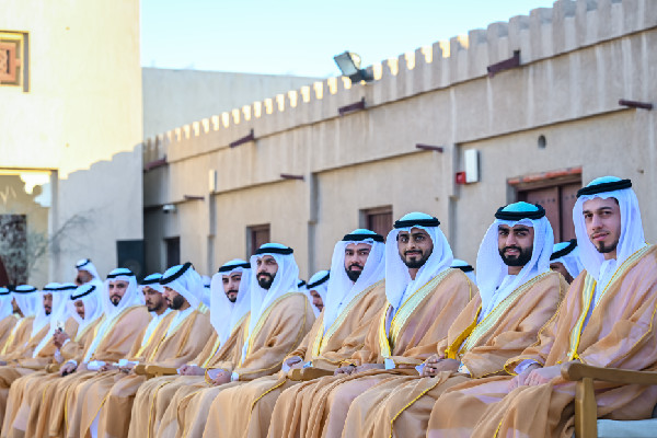 Ajman Crown Prince attends 55-groom mass wedding