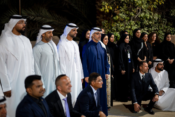 Hazza bin Zayed Visits Al Ain Oasis Hub