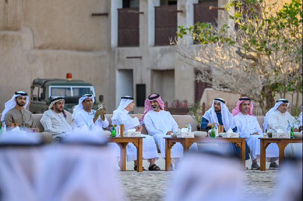 Ajman Crown Prince attends 55-groom mass wedding