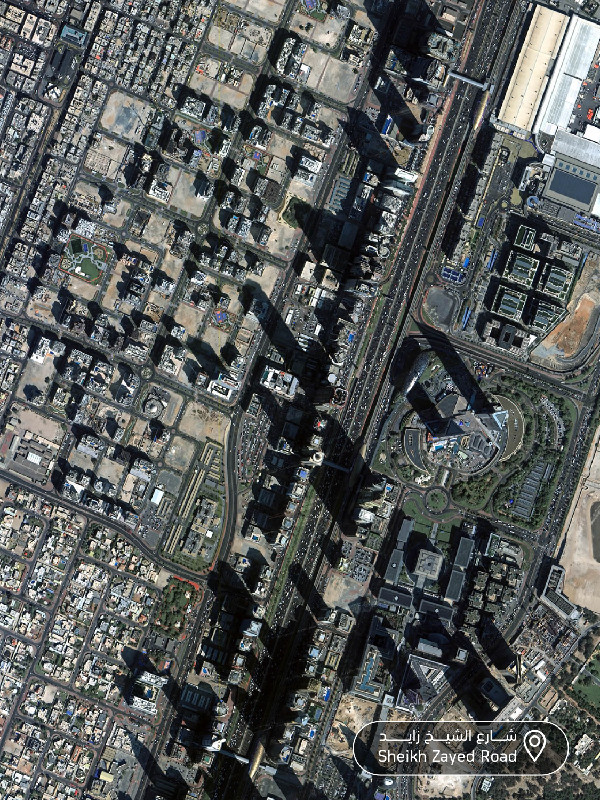 MBZ-SAT Images Highlight UAE Landmarks