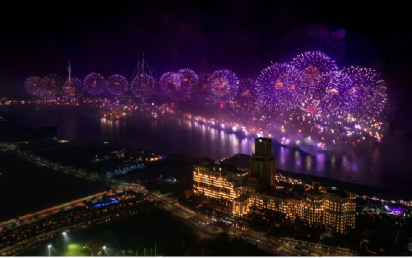 UAE 2026 fireworks and drone spectacle