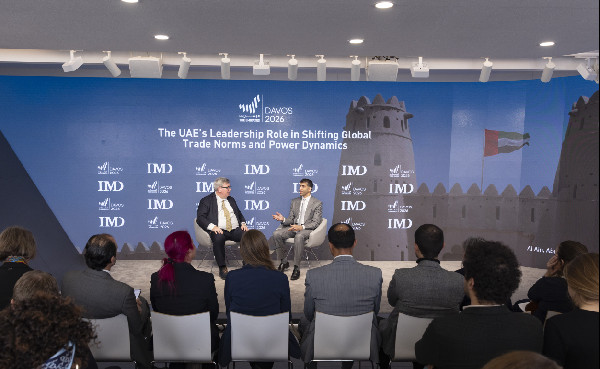 UAE Leads Open Trade at Davos