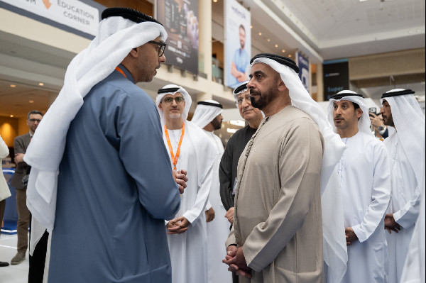 AEEDC Dubai 2026: Saif bin Zayed Visit