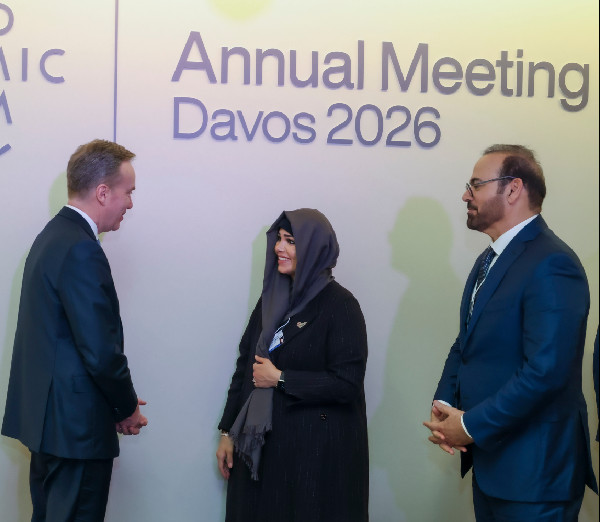 UAE Delegation at Davos 2026 Meets WEF