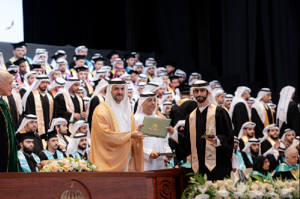 Sultan bin Ahmed at UoS Fall 2025 Graduation