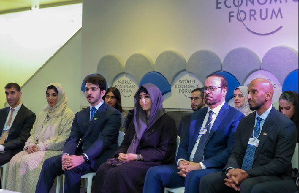 UAE Delegation at Davos 2026 Meets WEF