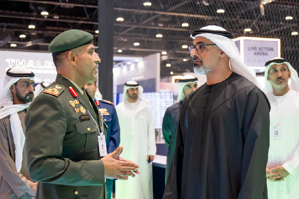 Khaled bin Mohamed bin Zayed at UMEX