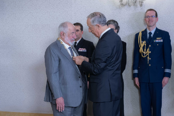Portugal Honours Sharjah Ruler with Grand Collar