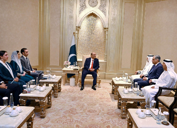 UAE Pakistan ties grow after Zardari meeting