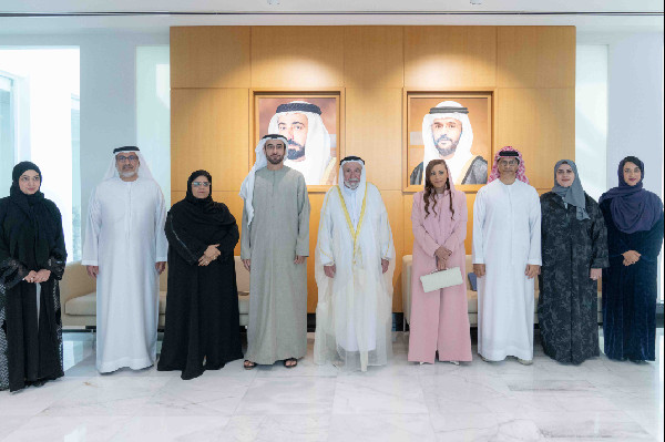 Emirates Writers Union Meets Sharjah Ruler