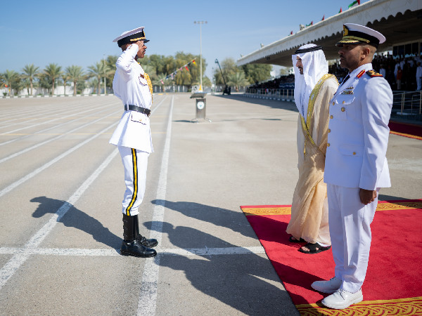 UAE Crown Prince at 26th Naval Cadet Graduation