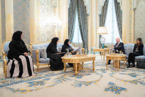 Jawaher Al Qasimi Hosts UNHCR Chief