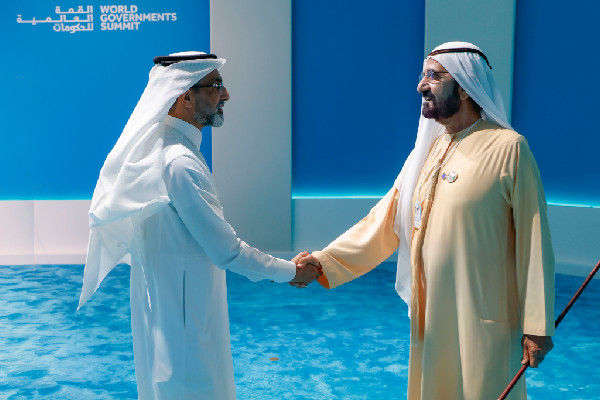 Arab Fiscal Forum: UAE Leaders Meet Finance Ministers