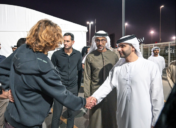 Mansour bin Mohammed at Le Mans Asia Dubai