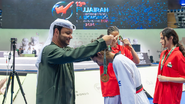 Fujairah Open Taekwondo Day Three Winners