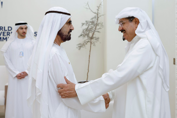 UAE Kuwait Leaders Meet at World Government Summit