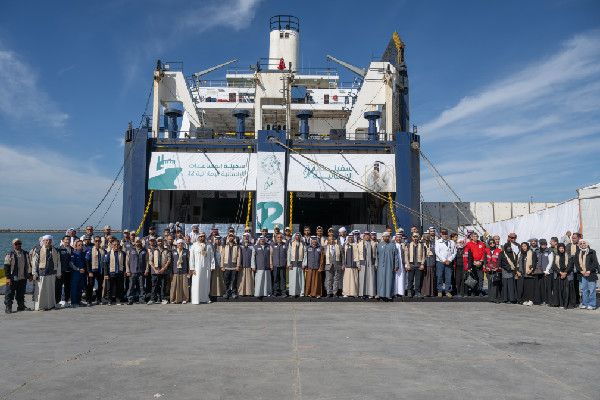 UAE Saqr Delivers 4000 Tons to Gaza