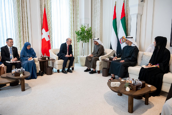 UAE and Switzerland deepen AI and water ties
