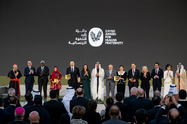 Zayed Award 2026 honours peace pioneers