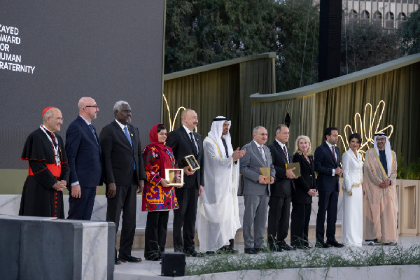 Zayed Award 2026 honours peace pioneers