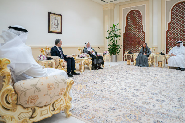 Sharjah Ruler Meets UNESCO Director-General