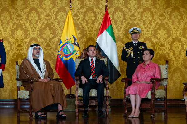 Ecuador awards National Order of Merit to UAE Crown Prince