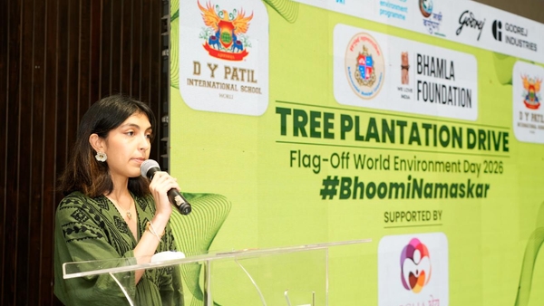 DY Patil Students Lead Green Drive