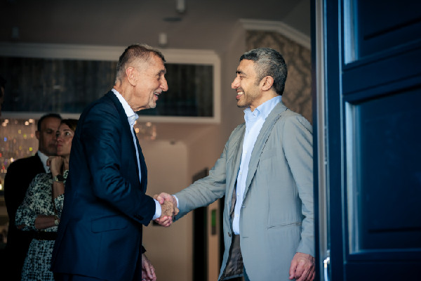 UAE-Czech Leaders Meet in Prague UAE-Czech Leaders Meet in Prague
