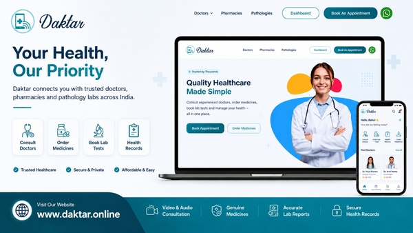 Daktar.online: Ditching Waiting Rooms for Digital Healthcare! Daktar.online: Ditching Waiting Rooms for Digital Healthcare!