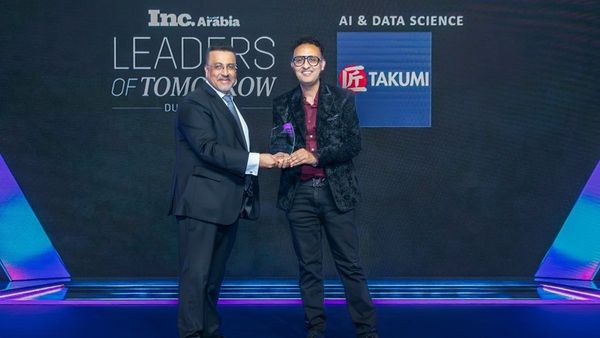 Takumi AI wins Inc Arabia 2026 AI category Takumi AI wins Inc Arabia 2026 AI category